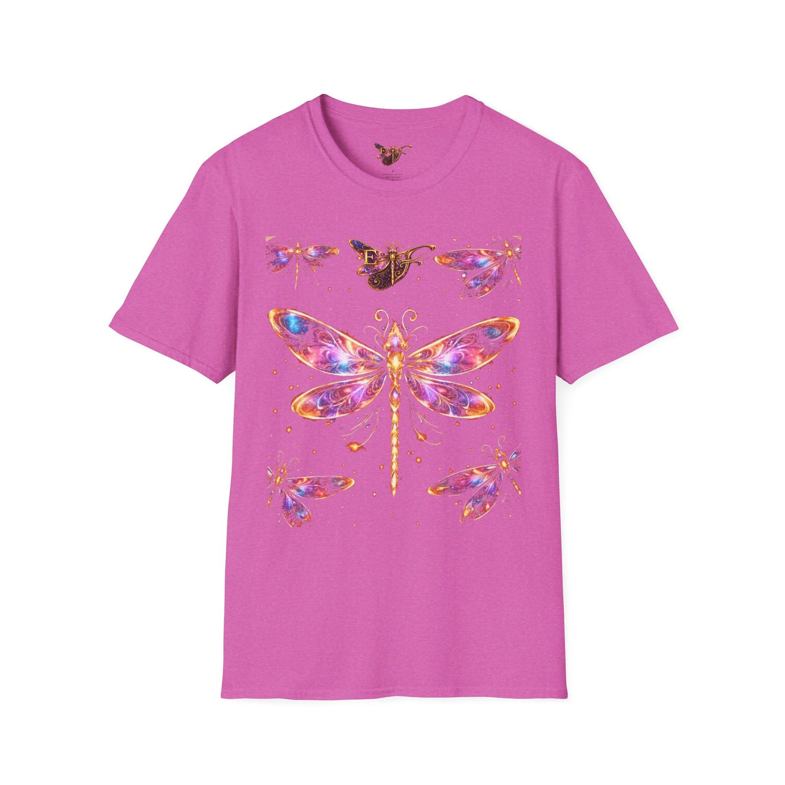 echoflame dragonfly watercolor t shirt — colorful boho nature tee for women & men echoflame dragonfly watercolor t shirt — colorful boho nature tee for women & men