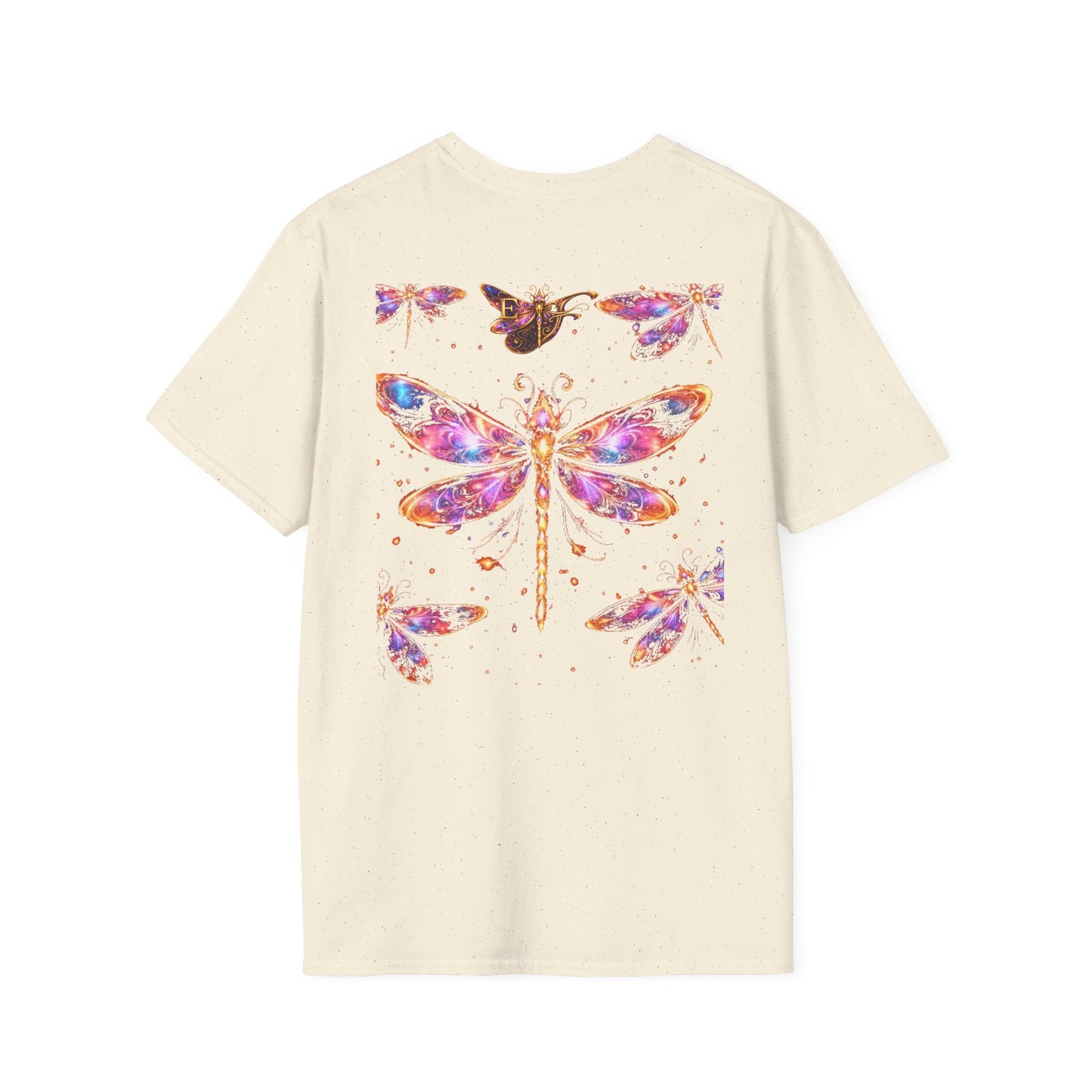 echoflame dragonfly watercolor t shirt — colorful boho nature tee for women & men echoflame dragonfly watercolor t shirt — colorful boho nature tee for women & men