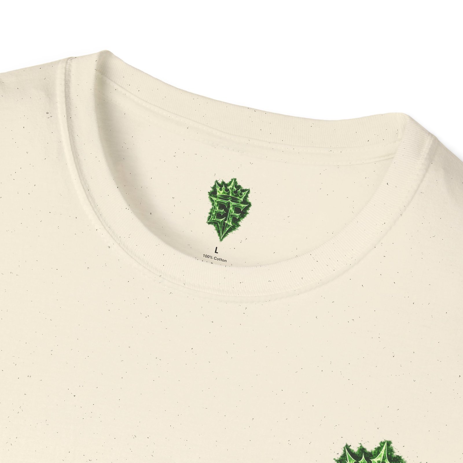 echoflame t shirt — emerald flame crown logo tee echoflame t shirt — emerald flame crown logo tee