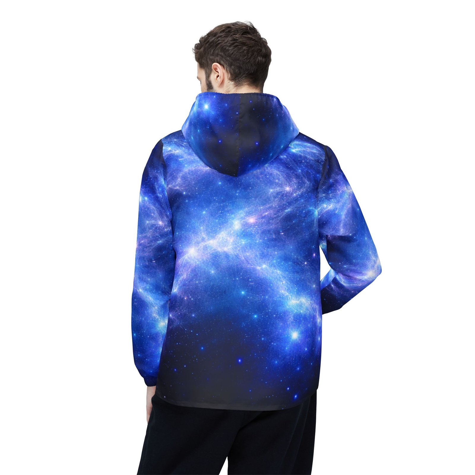 echoflame galaxy nebula windbreaker jacket — blue space aop hooded windbreaker echoflame galaxy nebula windbreaker jacket — blue space aop hooded windbreaker