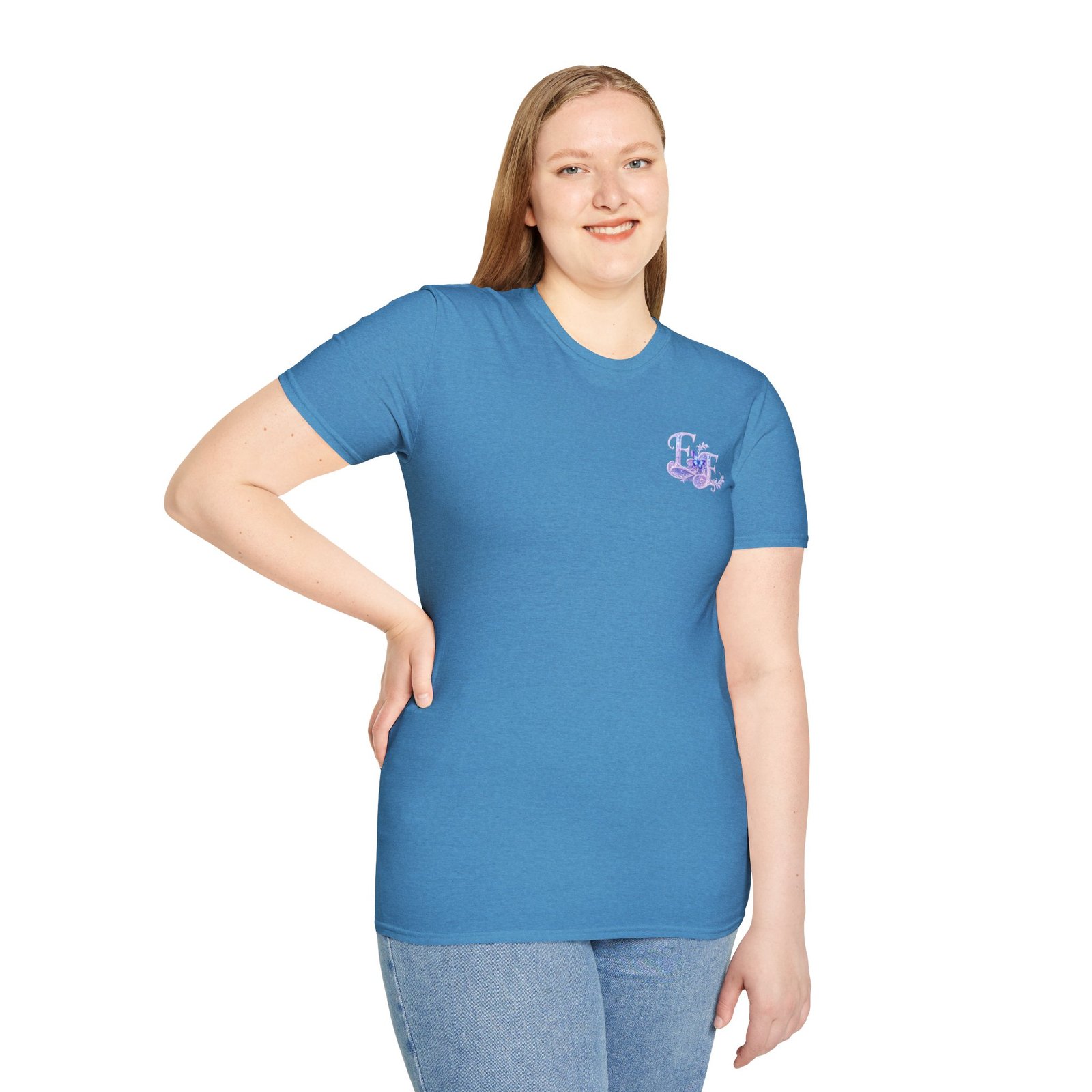 echoflame butterfly floral tee – lavender 'e&e' graphic t shirt echoflame butterfly floral tee – lavender 'e&e' graphic t shirt