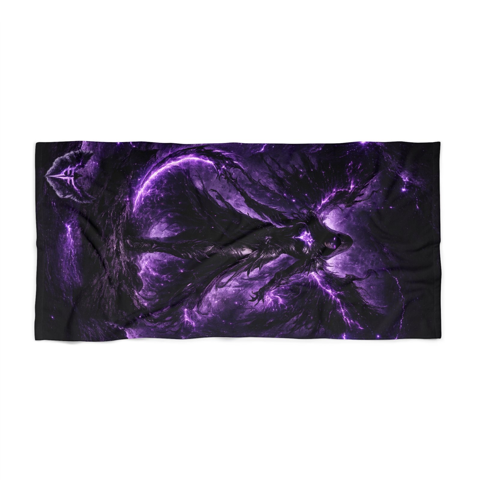 echoflame nyxara beach towel — cosmic galaxy surf & sand towel echoflame nyxara beach towel — cosmic galaxy surf & sand towel