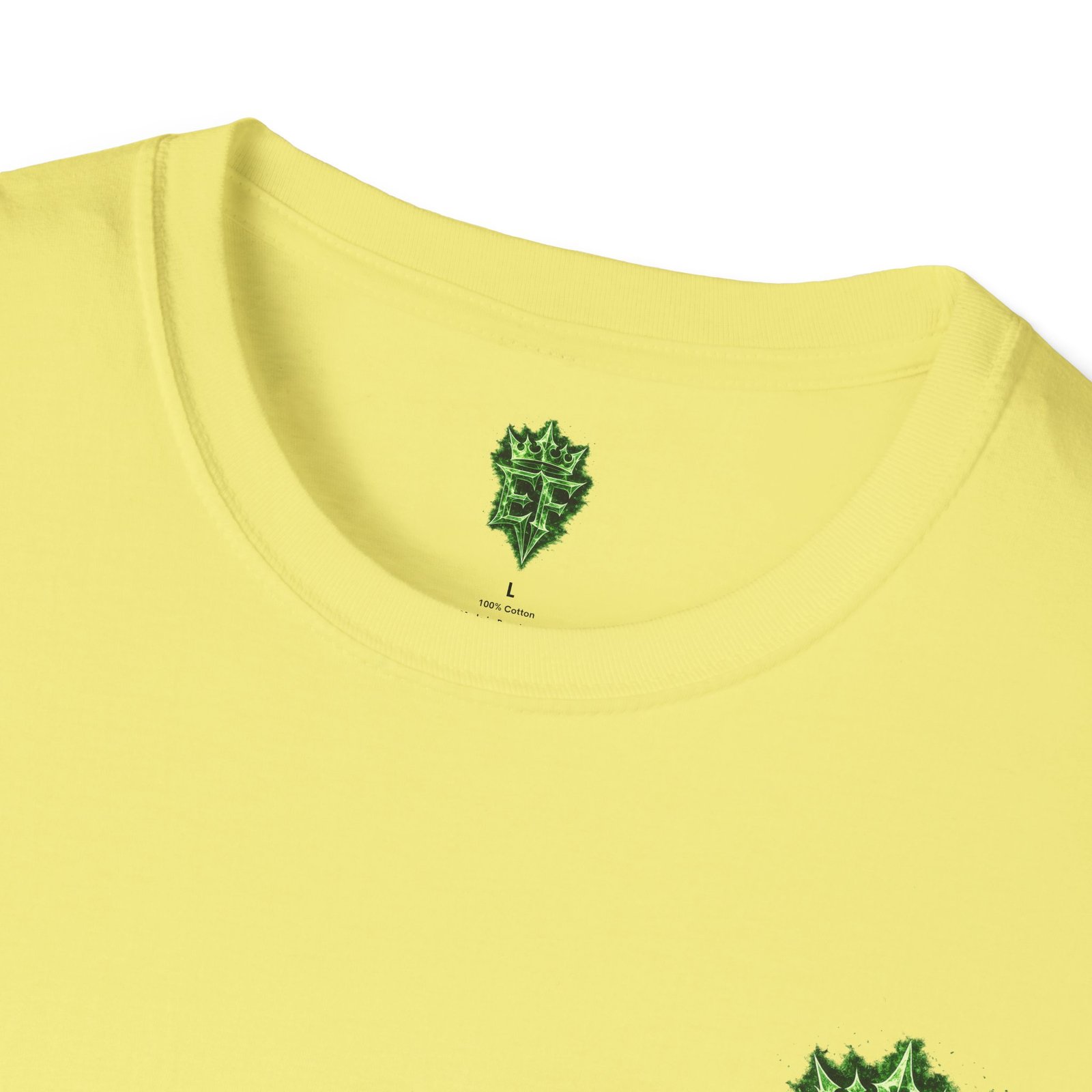 echoflame t shirt — emerald flame crown logo tee echoflame t shirt — emerald flame crown logo tee