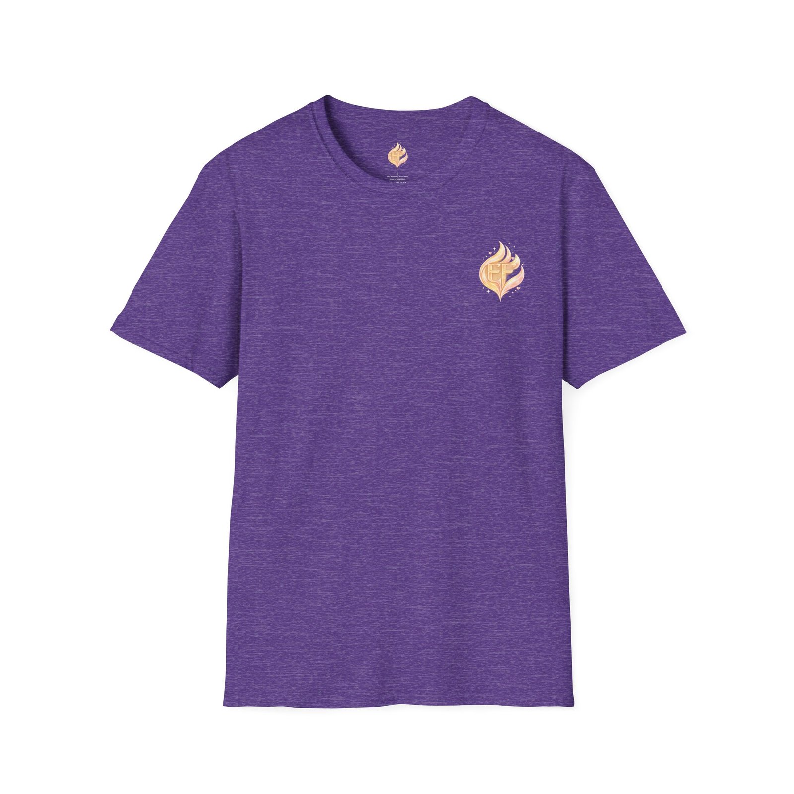echoflame flame crest graphic t shirt — gold ember logo tee echoflame flame crest graphic t shirt — gold ember logo tee