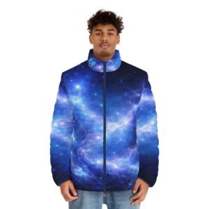echoflame galaxy nebula puffer jacket