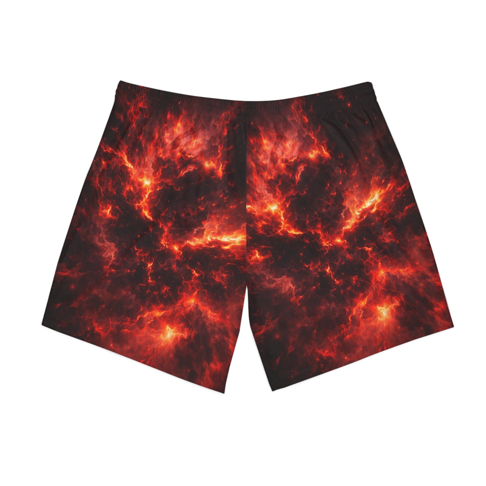 echoflame fiery dragon & phoenix swim shorts — men’s beach trunks echoflame fiery dragon & phoenix swim shorts — men’s beach trunks