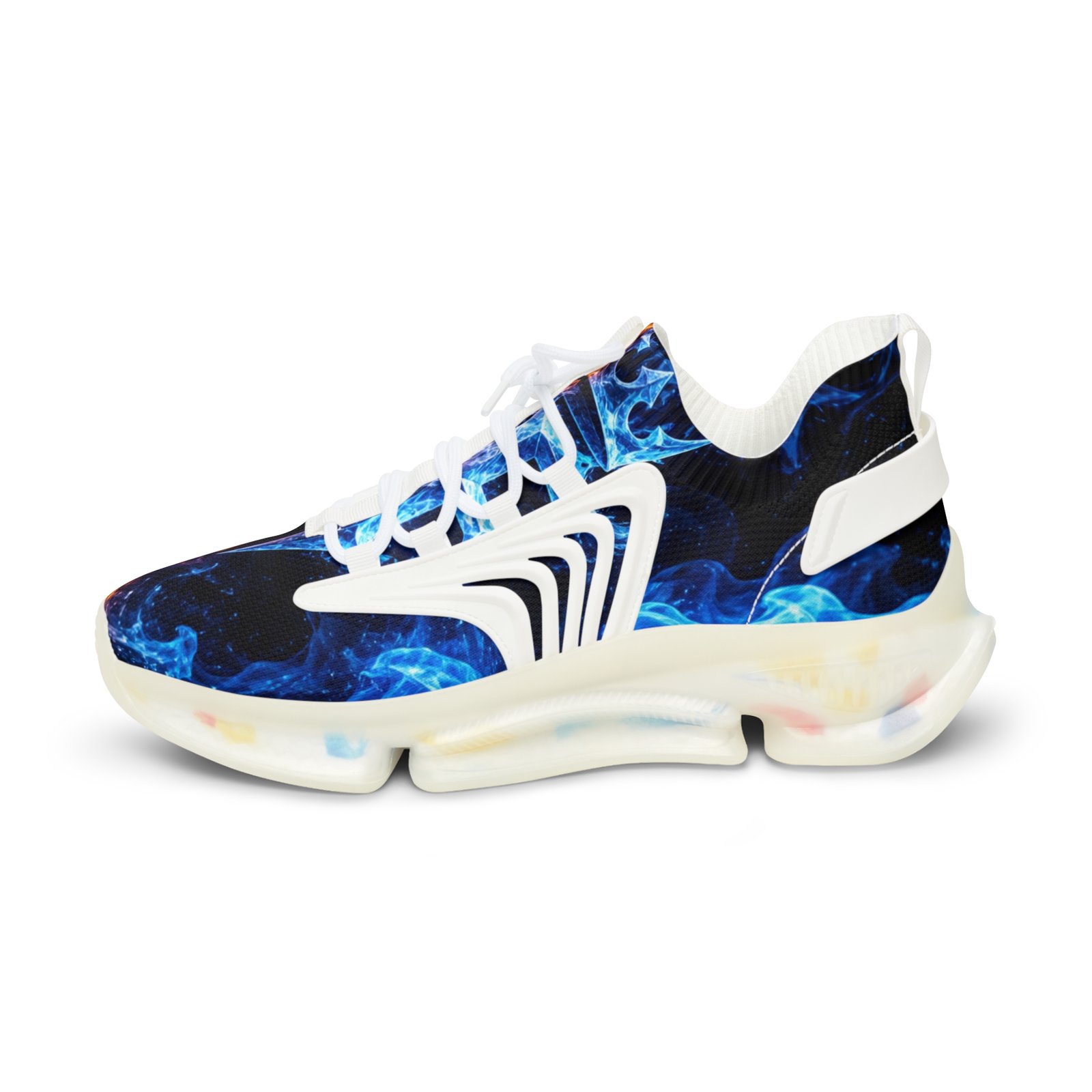 echoflame men's flame mesh sneakers — breathable athletic shoes with fire & ice design echoflame men's flame mesh sneakers — breathable athletic shoes with fire & ice design
