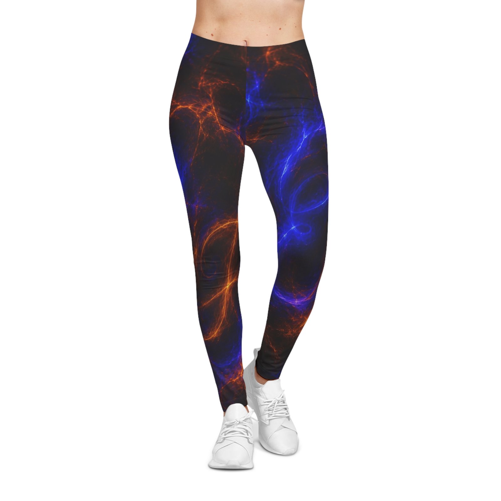 echoflame nebula flame leggings — women's cosmic galaxy print aop echoflame nebula flame leggings — women's cosmic galaxy print aop