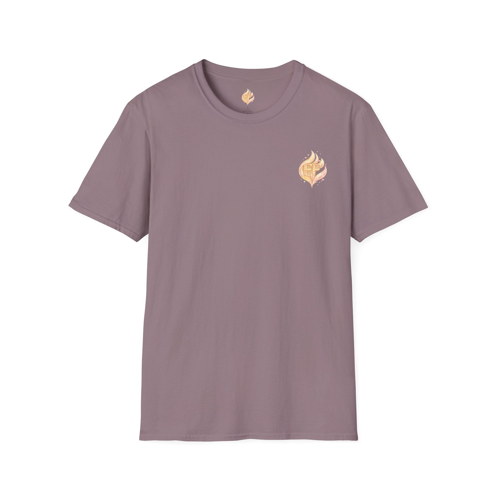 echoflame flame crest graphic t shirt — gold ember logo tee echoflame flame crest graphic t shirt — gold ember logo tee