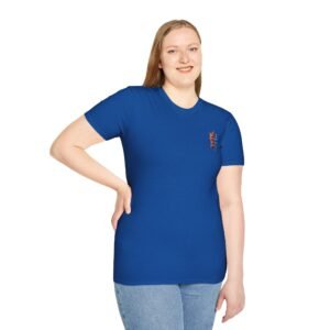 echoflame fire & ice crown logo t shirt — ef emblem graphic tee