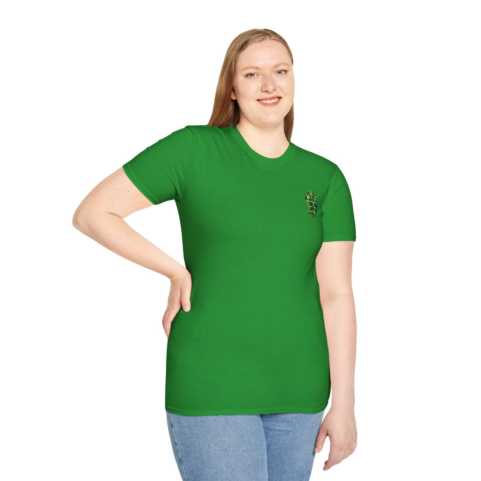 echoflame t shirt — emerald flame crown logo tee echoflame t shirt — emerald flame crown logo tee