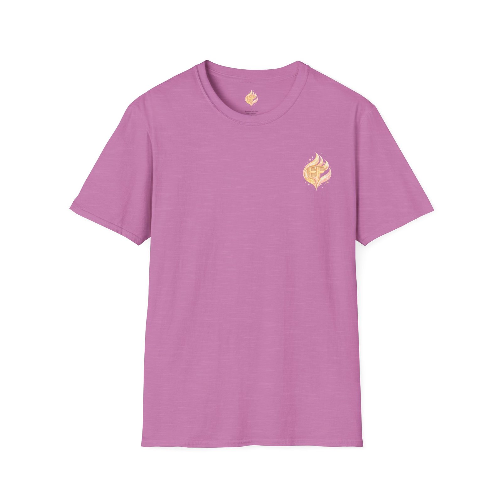 echoflame flame crest graphic t shirt — gold ember logo tee echoflame flame crest graphic t shirt — gold ember logo tee