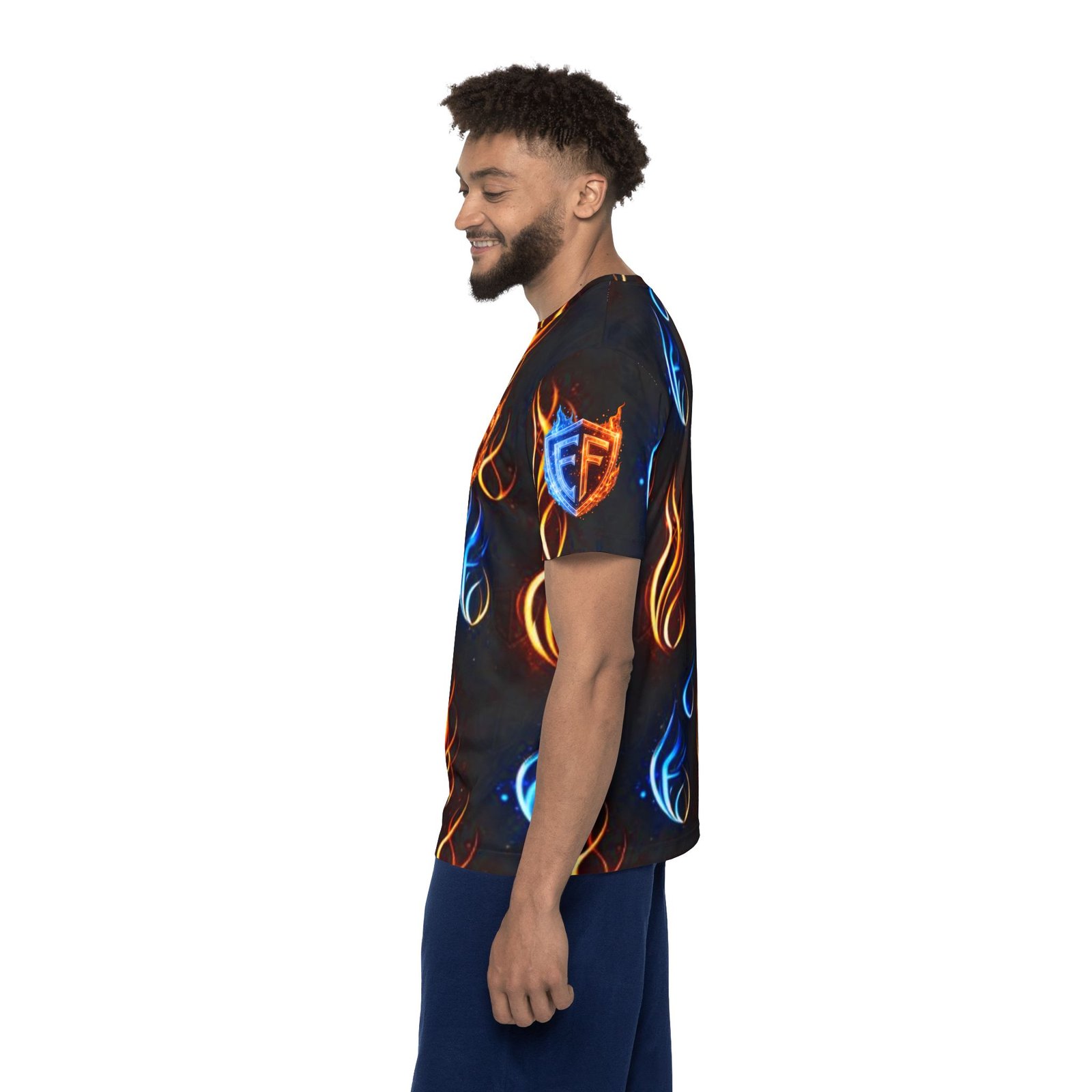 echoflame fire & ice flame sports jersey echoflame fire & ice flame sports jersey