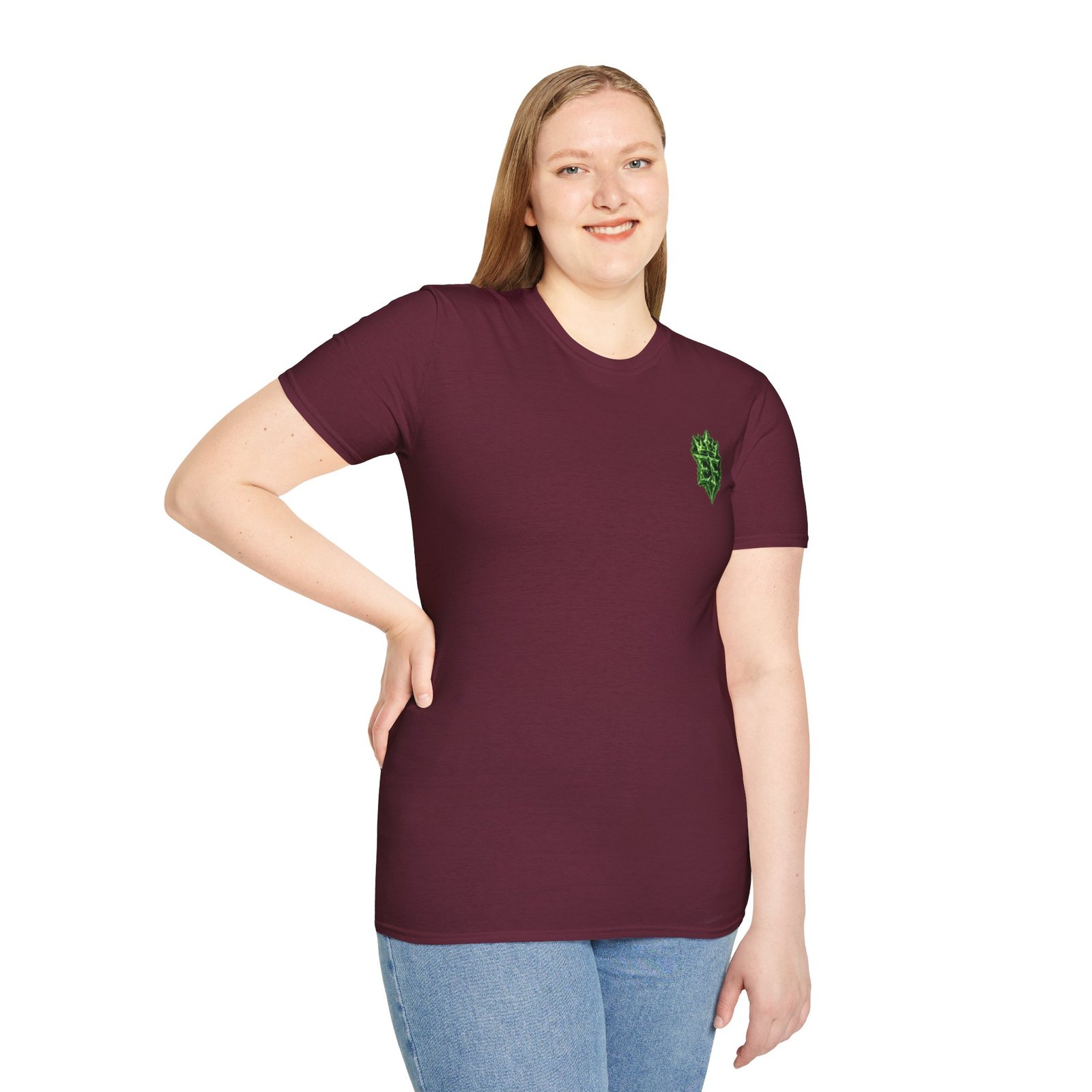 echoflame t shirt — emerald flame crown logo tee echoflame t shirt — emerald flame crown logo tee