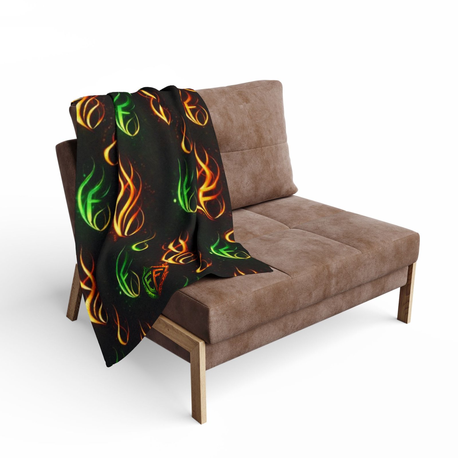 echoflame arctic fleece blanket — neon flame pattern throw blanket for cozy home & gift echoflame arctic fleece blanket — neon flame pattern throw blanket for cozy home & gift