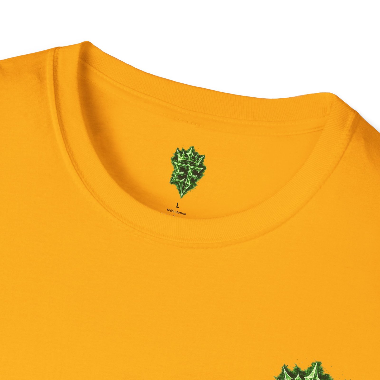 echoflame t shirt — emerald flame crown logo tee echoflame t shirt — emerald flame crown logo tee
