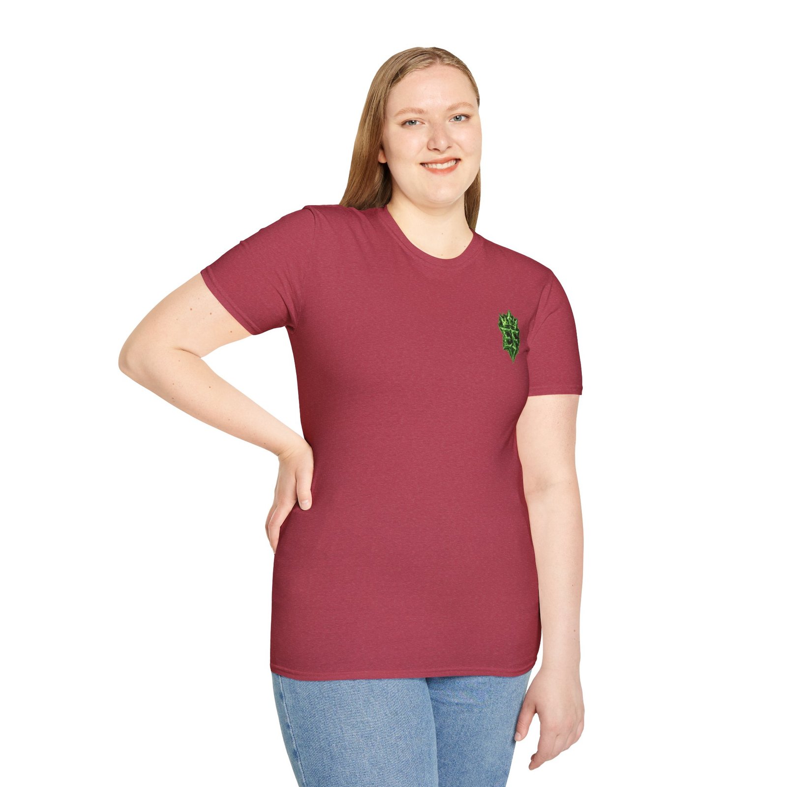 echoflame t shirt — emerald flame crown logo tee echoflame t shirt — emerald flame crown logo tee