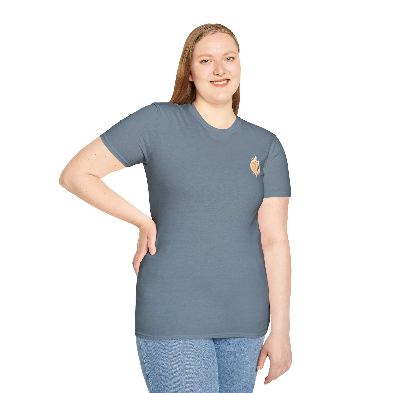 echoflame flame crest graphic t shirt — gold ember logo tee echoflame flame crest graphic t shirt — gold ember logo tee