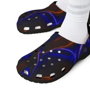 echoflame blue flame eva clogs — lightweight foam slip on shoes