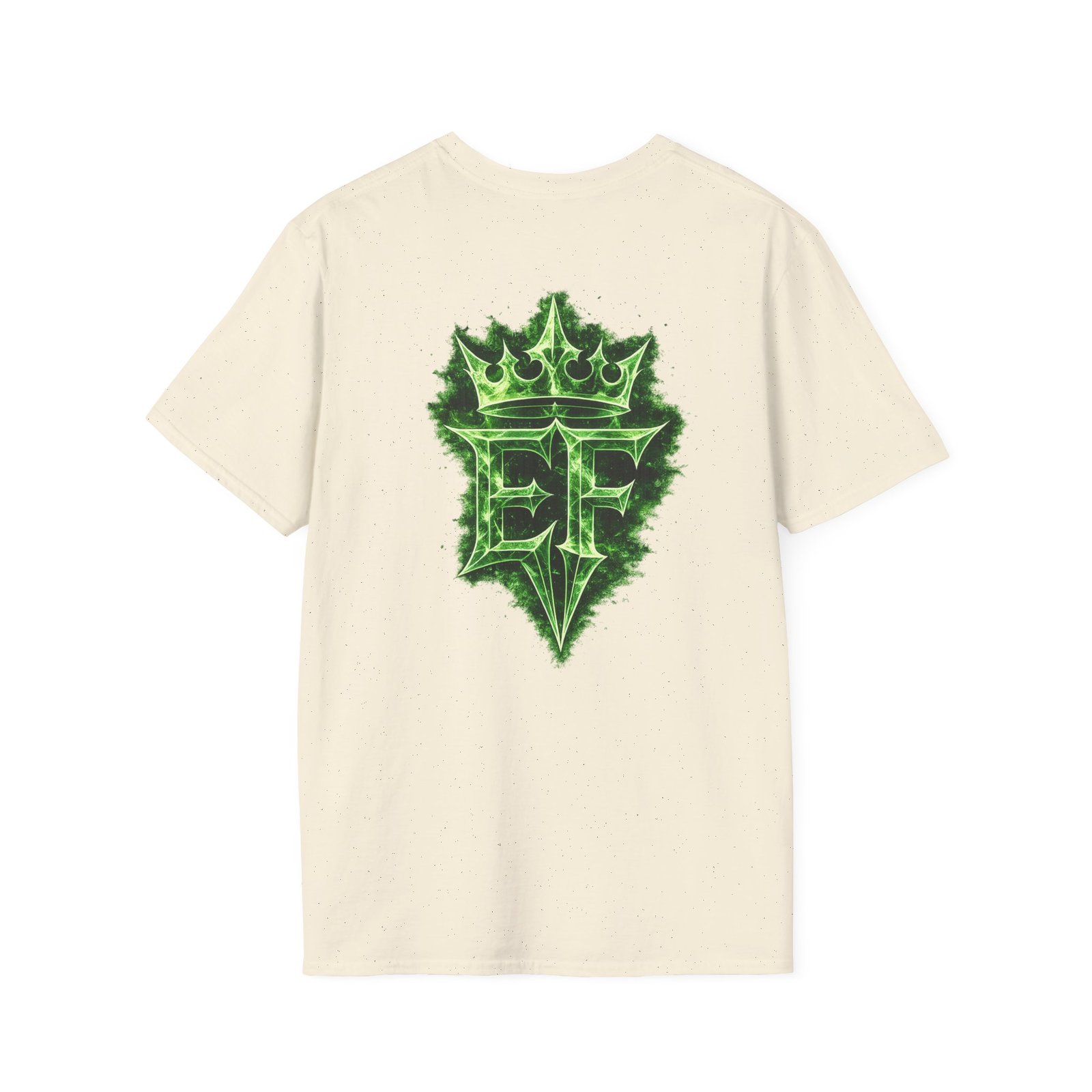 echoflame t shirt — emerald flame crown logo tee echoflame t shirt — emerald flame crown logo tee