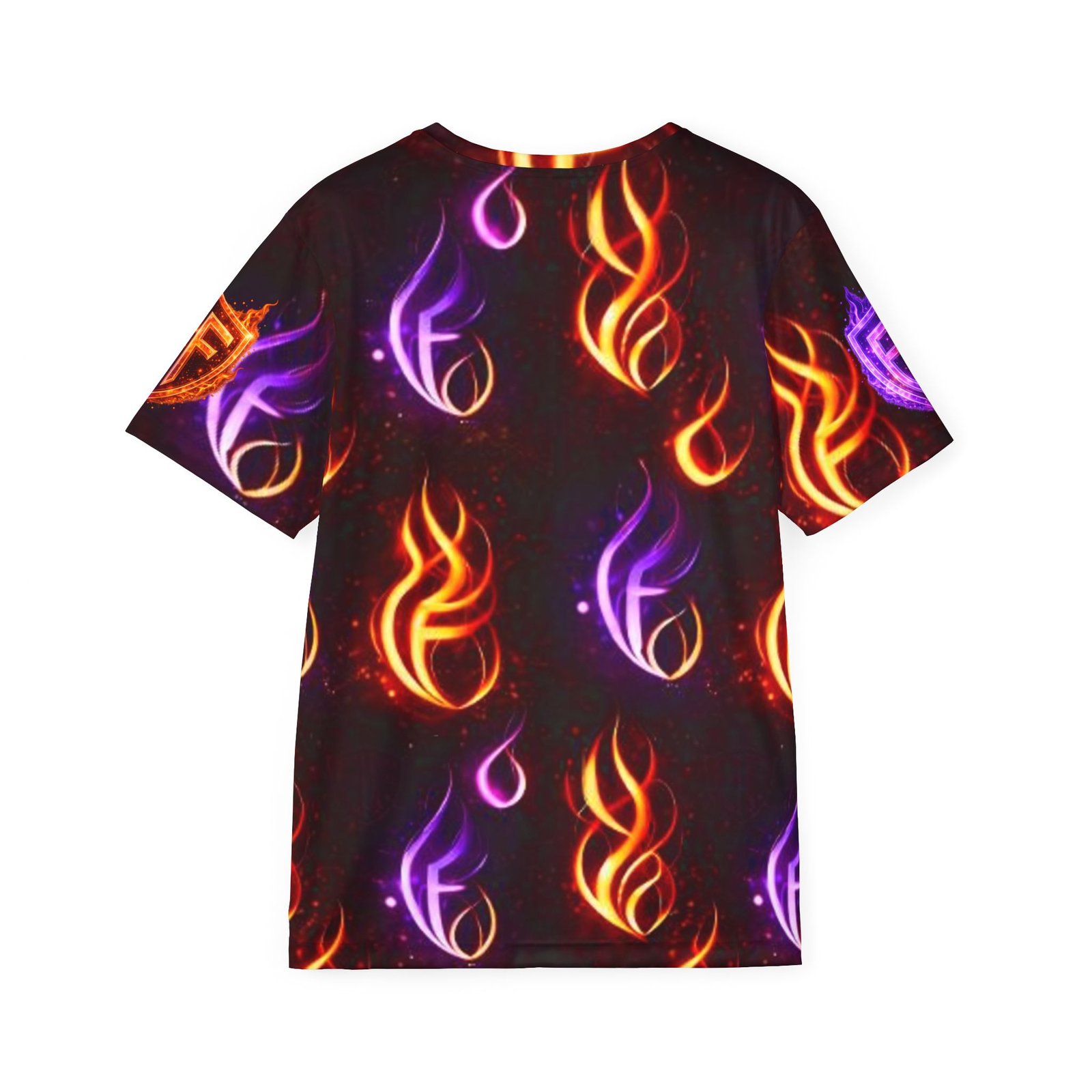 echoflame crest jersey — men’s all over print athletic tee echoflame crest jersey — men’s all over print athletic tee