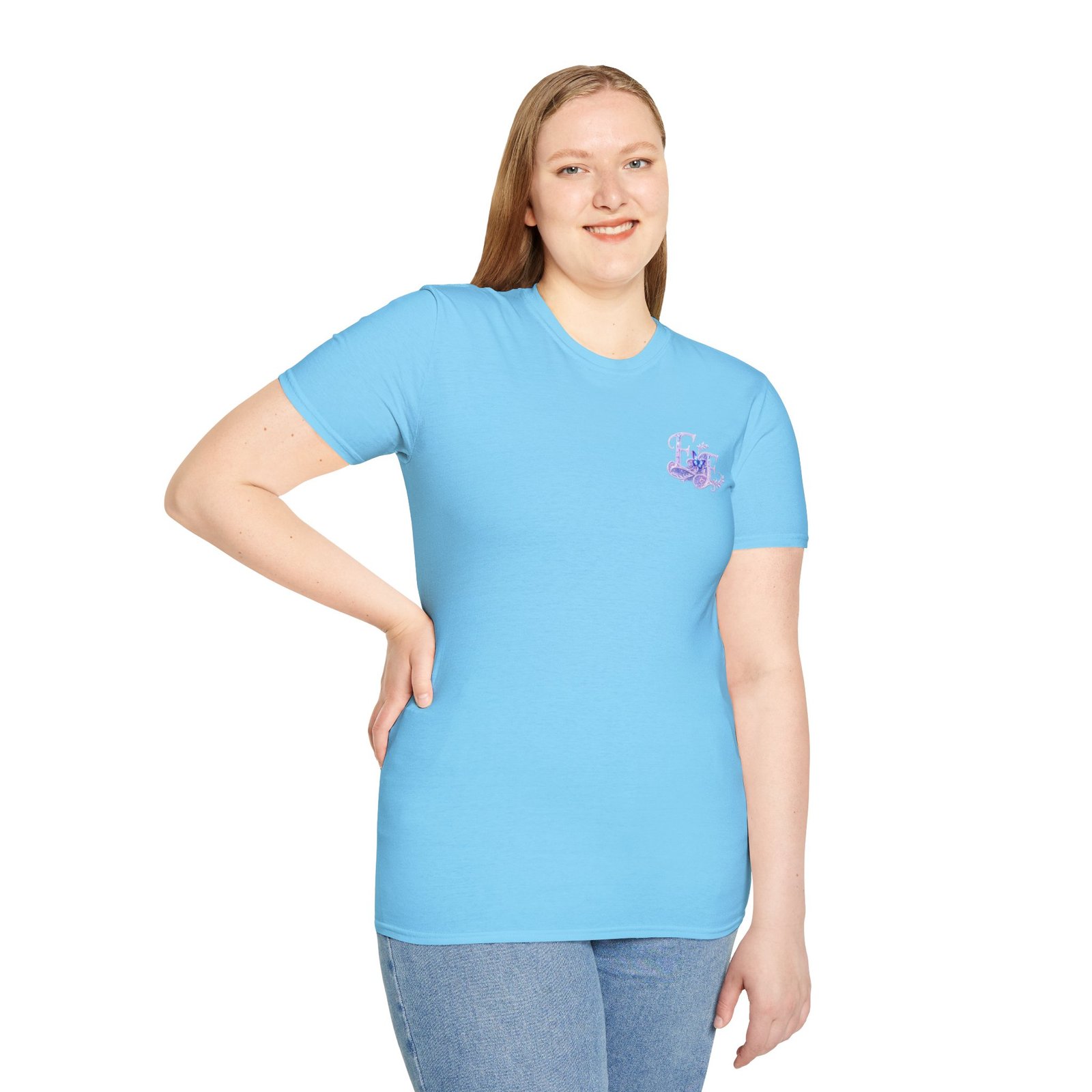 echoflame butterfly floral tee – lavender 'e&e' graphic t shirt echoflame butterfly floral tee – lavender 'e&e' graphic t shirt