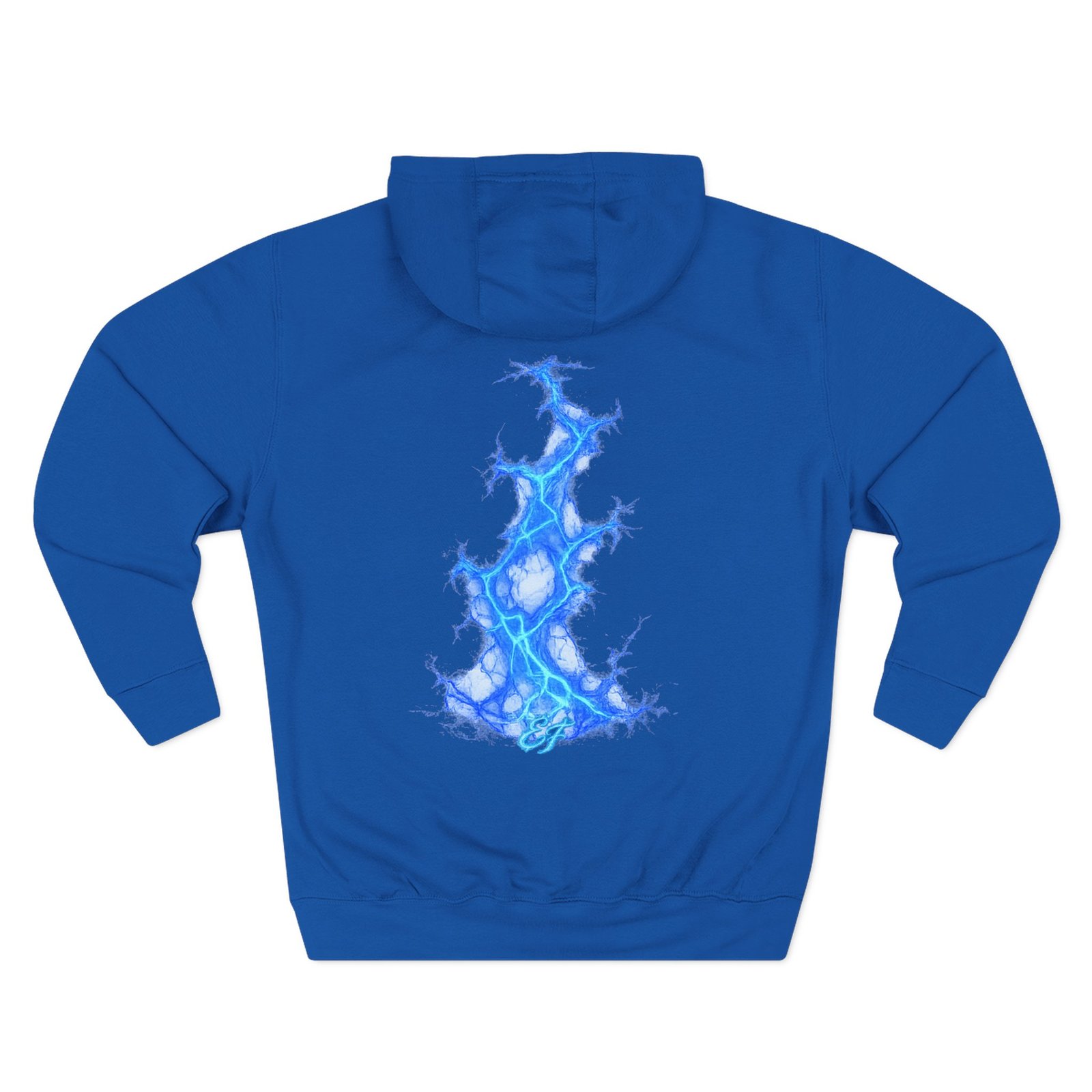 echoflame blue flame tree hoodie — ethereal lightning graphic fleece pullover echoflame blue flame tree hoodie — ethereal lightning graphic fleece pullover