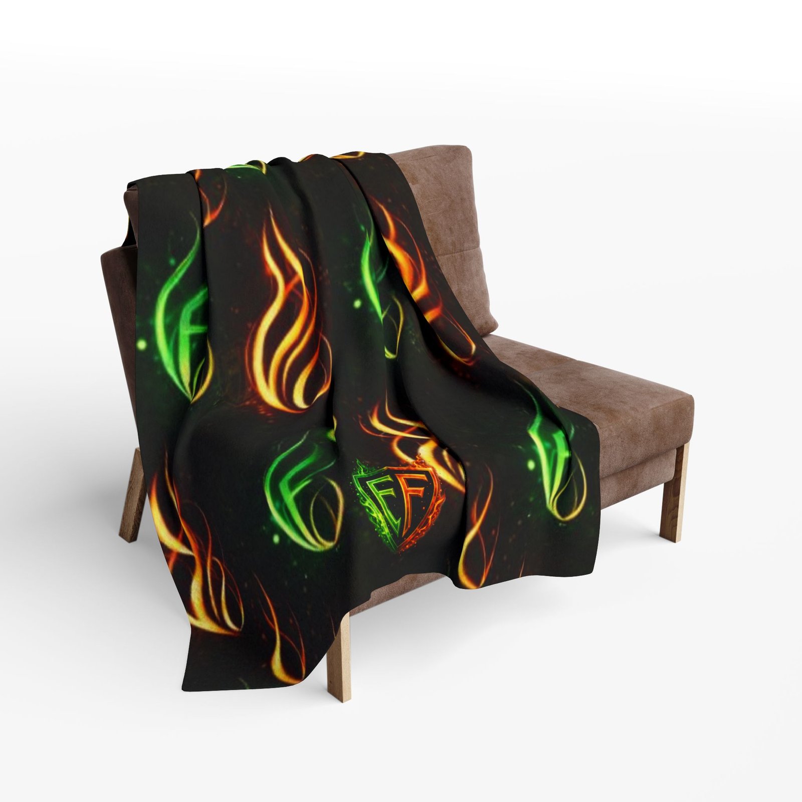 echoflame arctic fleece blanket — neon flame pattern throw blanket for cozy home & gift echoflame arctic fleece blanket — neon flame pattern throw blanket for cozy home & gift