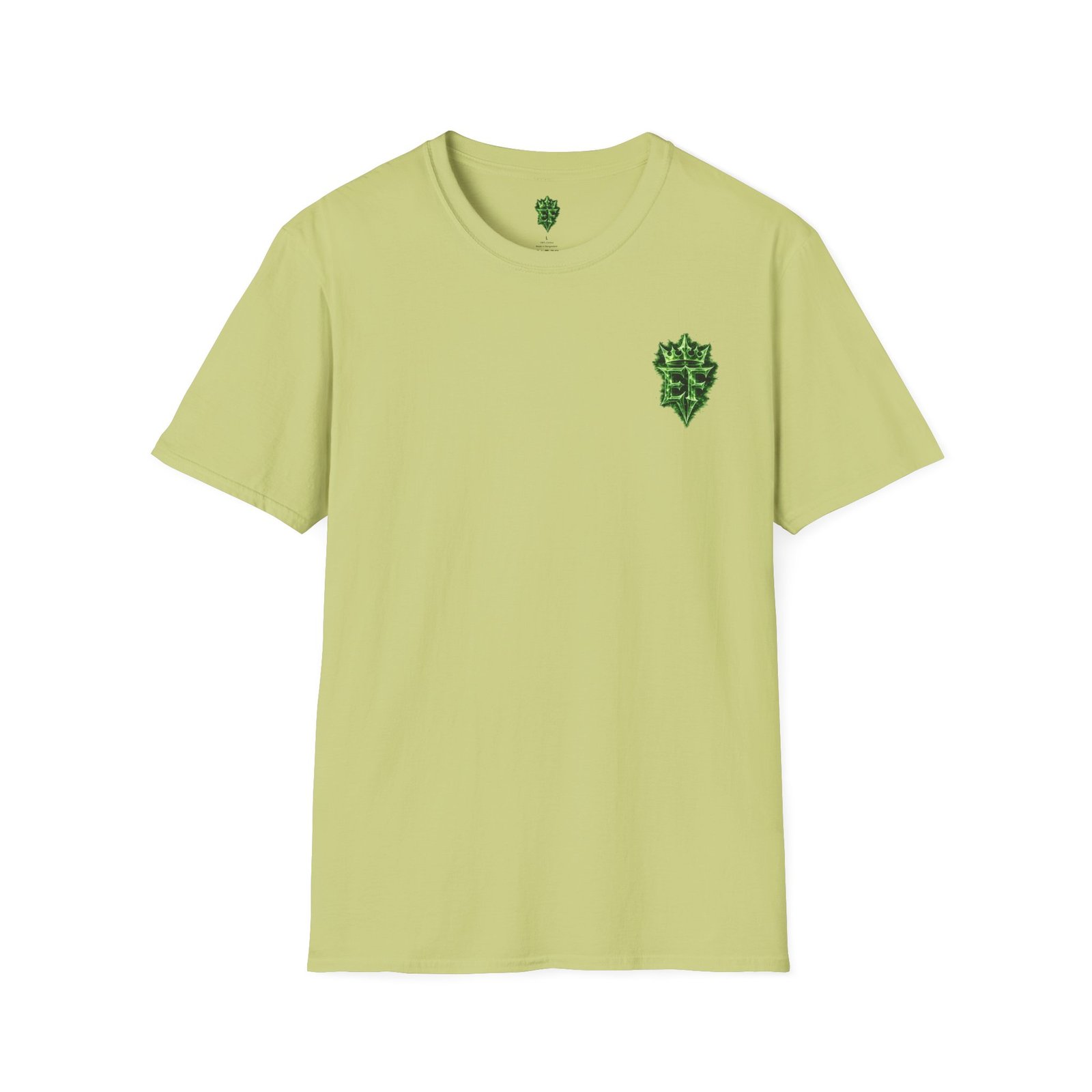 echoflame t shirt — emerald flame crown logo tee echoflame t shirt — emerald flame crown logo tee