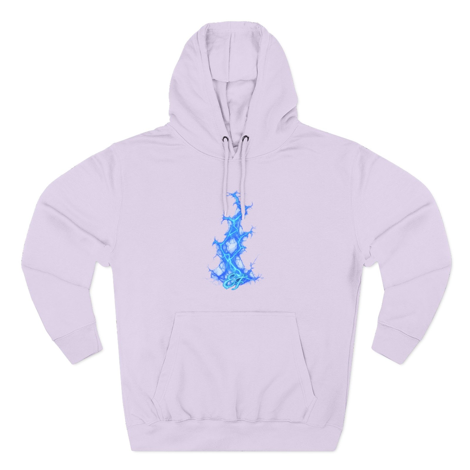 echoflame blue flame tree hoodie — ethereal lightning graphic fleece pullover echoflame blue flame tree hoodie — ethereal lightning graphic fleece pullover