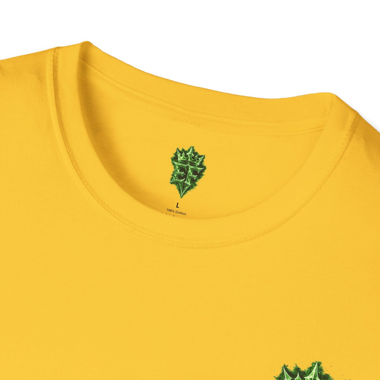 echoflame t shirt — emerald flame crown logo tee echoflame t shirt — emerald flame crown logo tee