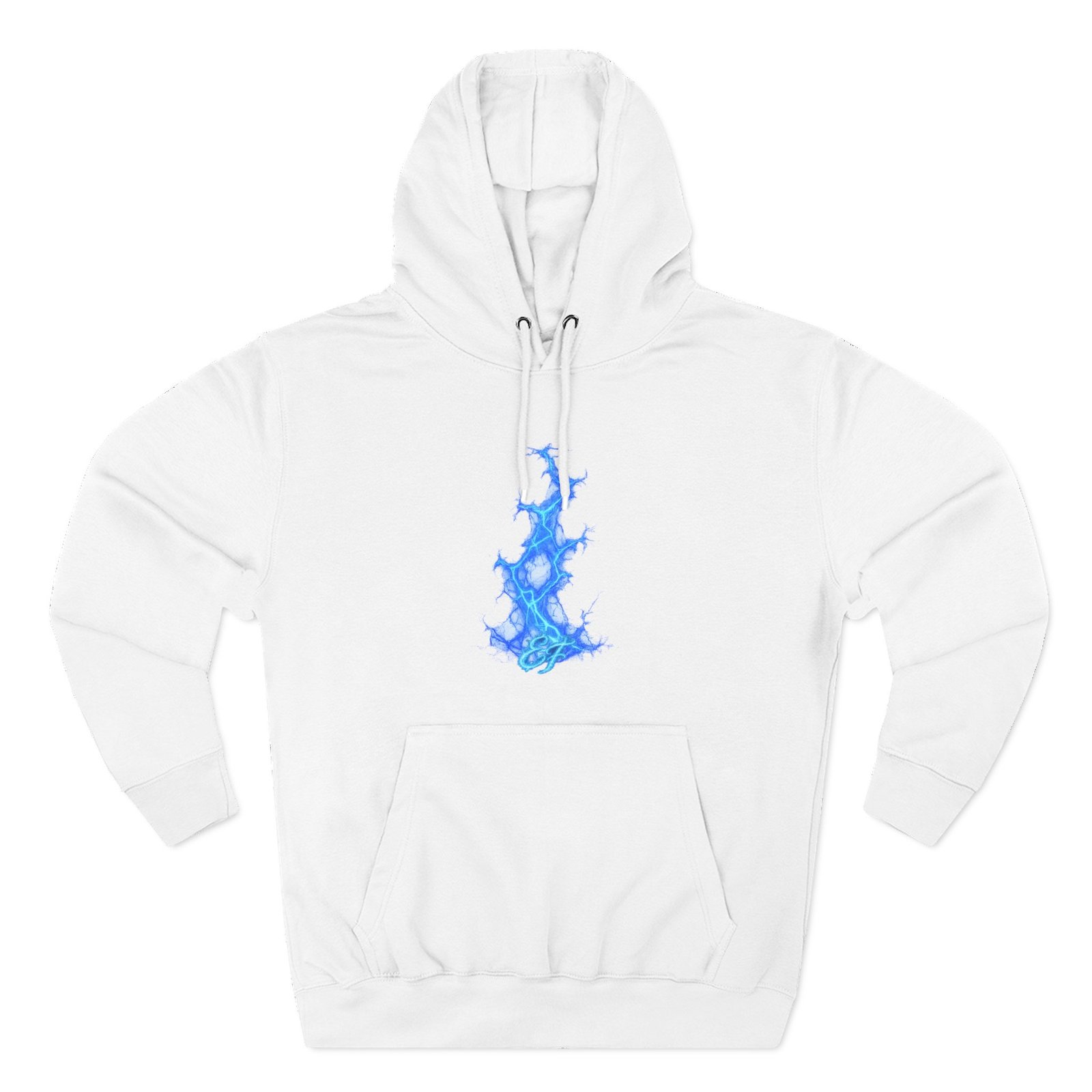 echoflame blue flame tree hoodie — ethereal lightning graphic fleece pullover echoflame blue flame tree hoodie — ethereal lightning graphic fleece pullover