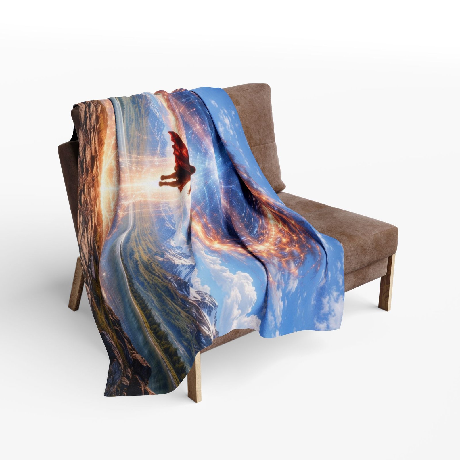 echoflame arctic fleece blanket — mystical portal superhero throw blanket echoflame arctic fleece blanket — mystical portal superhero throw blanket