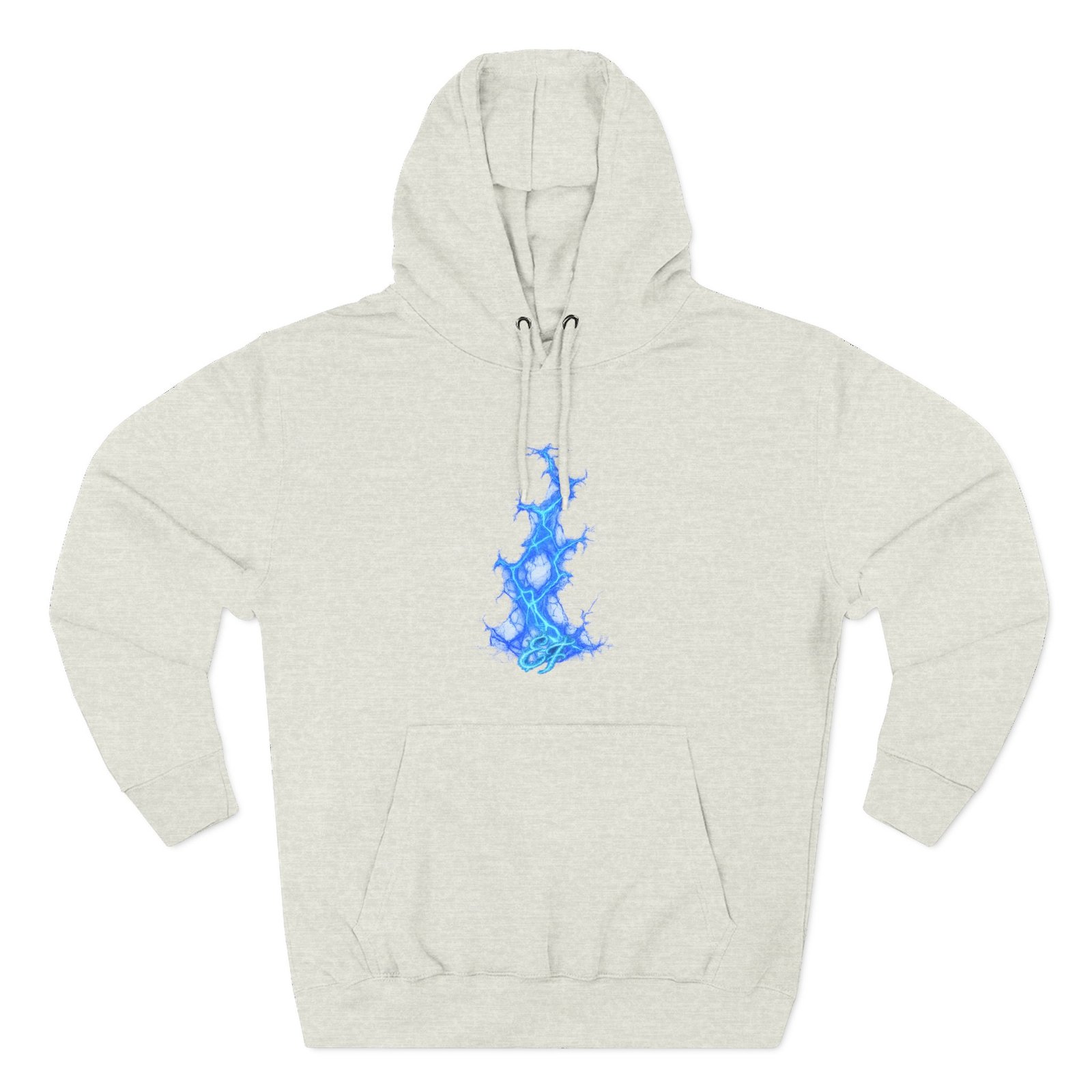 echoflame blue flame tree hoodie — ethereal lightning graphic fleece pullover echoflame blue flame tree hoodie — ethereal lightning graphic fleece pullover