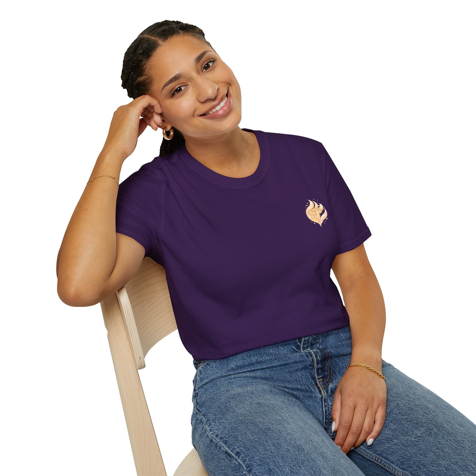 echoflame flame crest graphic t shirt — gold ember logo tee echoflame flame crest graphic t shirt — gold ember logo tee