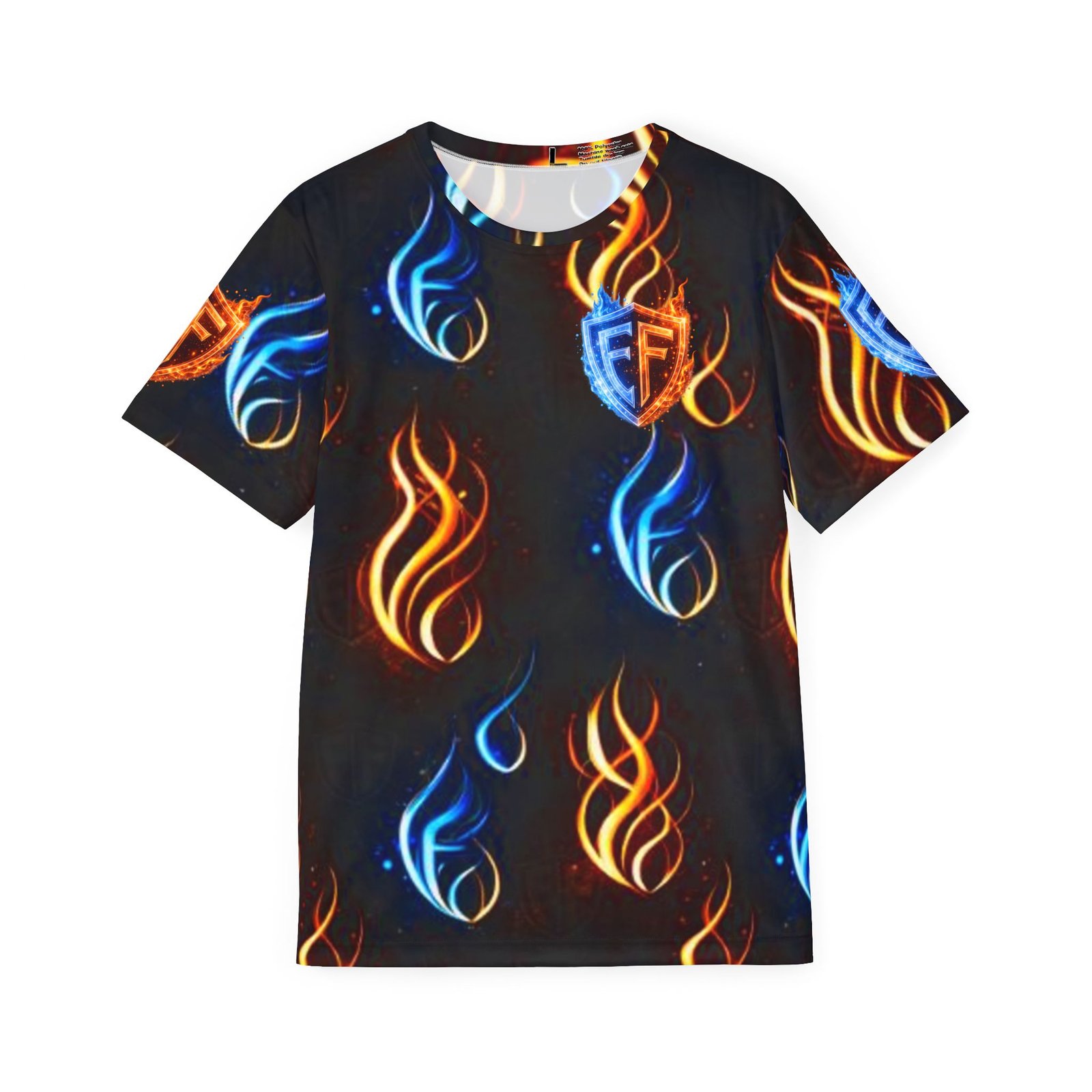 echoflame fire & ice flame sports jersey echoflame fire & ice flame sports jersey
