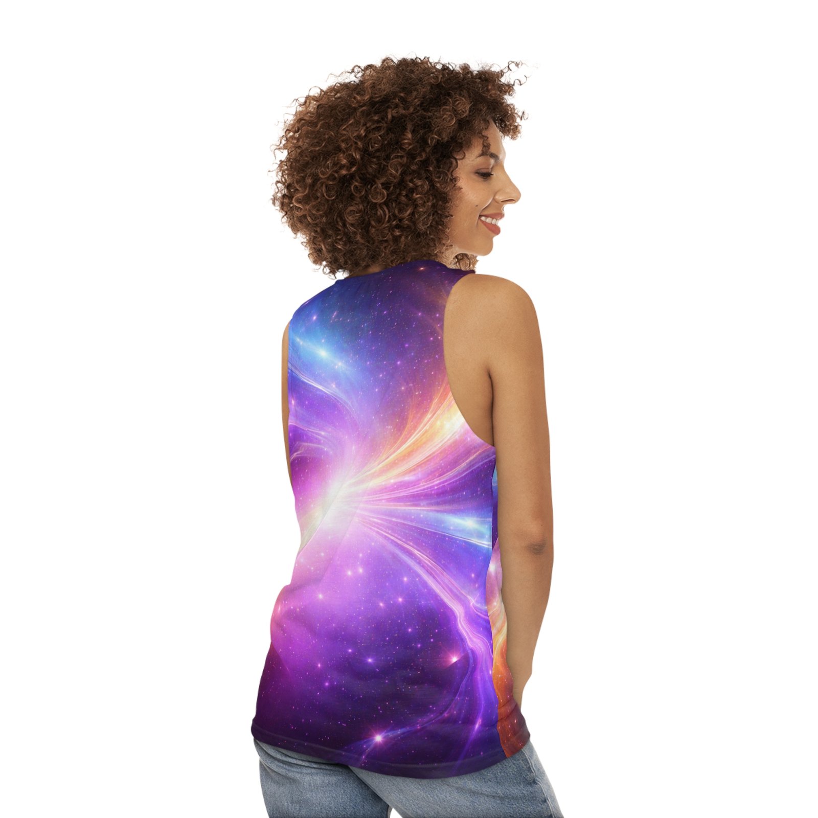 echoflame galaxy swirl tank top — vibrant cosmic all over print echoflame galaxy swirl tank top — vibrant cosmic all over print