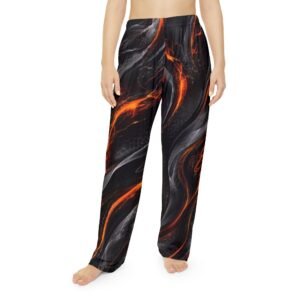 lava flow women's pajama pants — all over print cozy lounge trousers