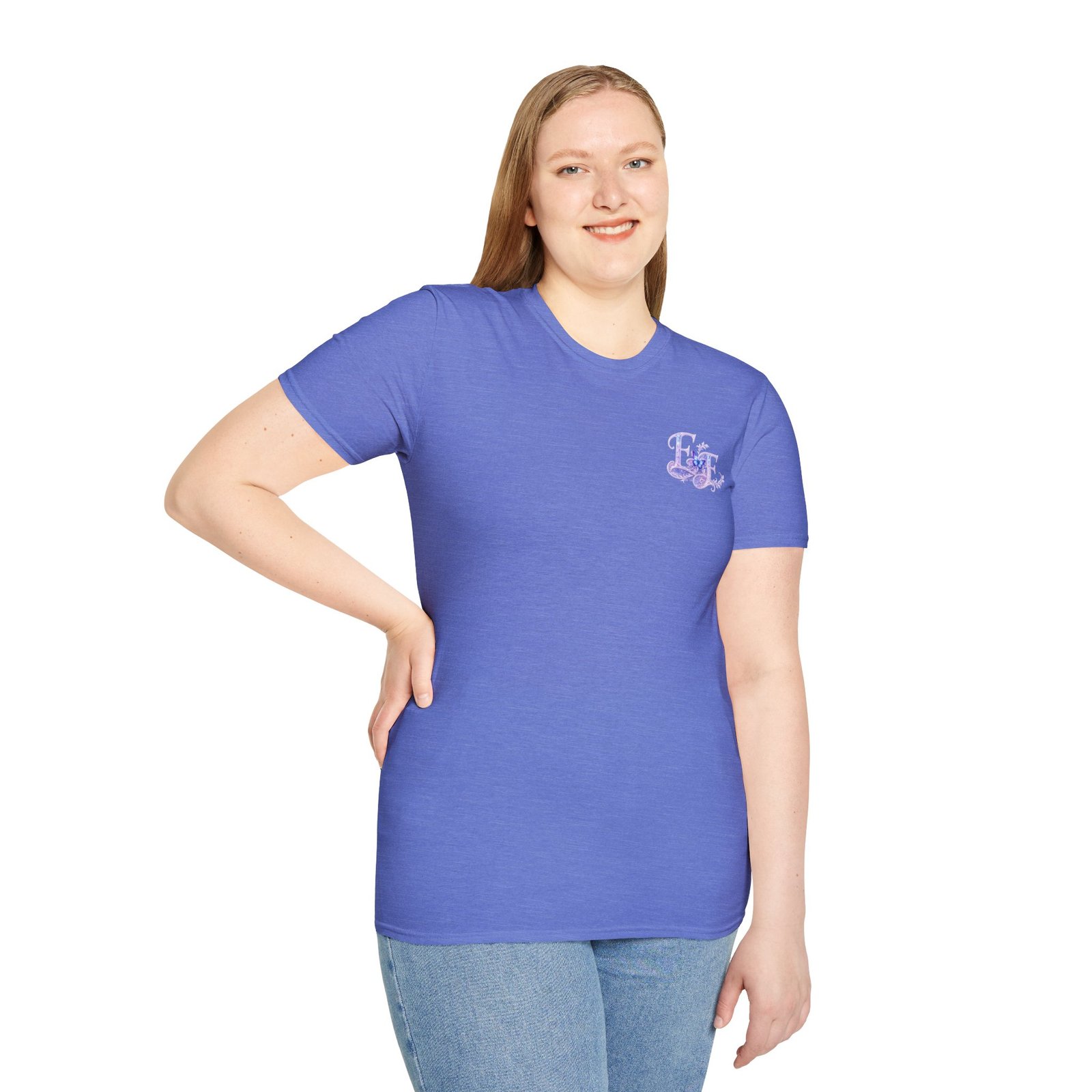 echoflame butterfly floral tee – lavender 'e&e' graphic t shirt echoflame butterfly floral tee – lavender 'e&e' graphic t shirt