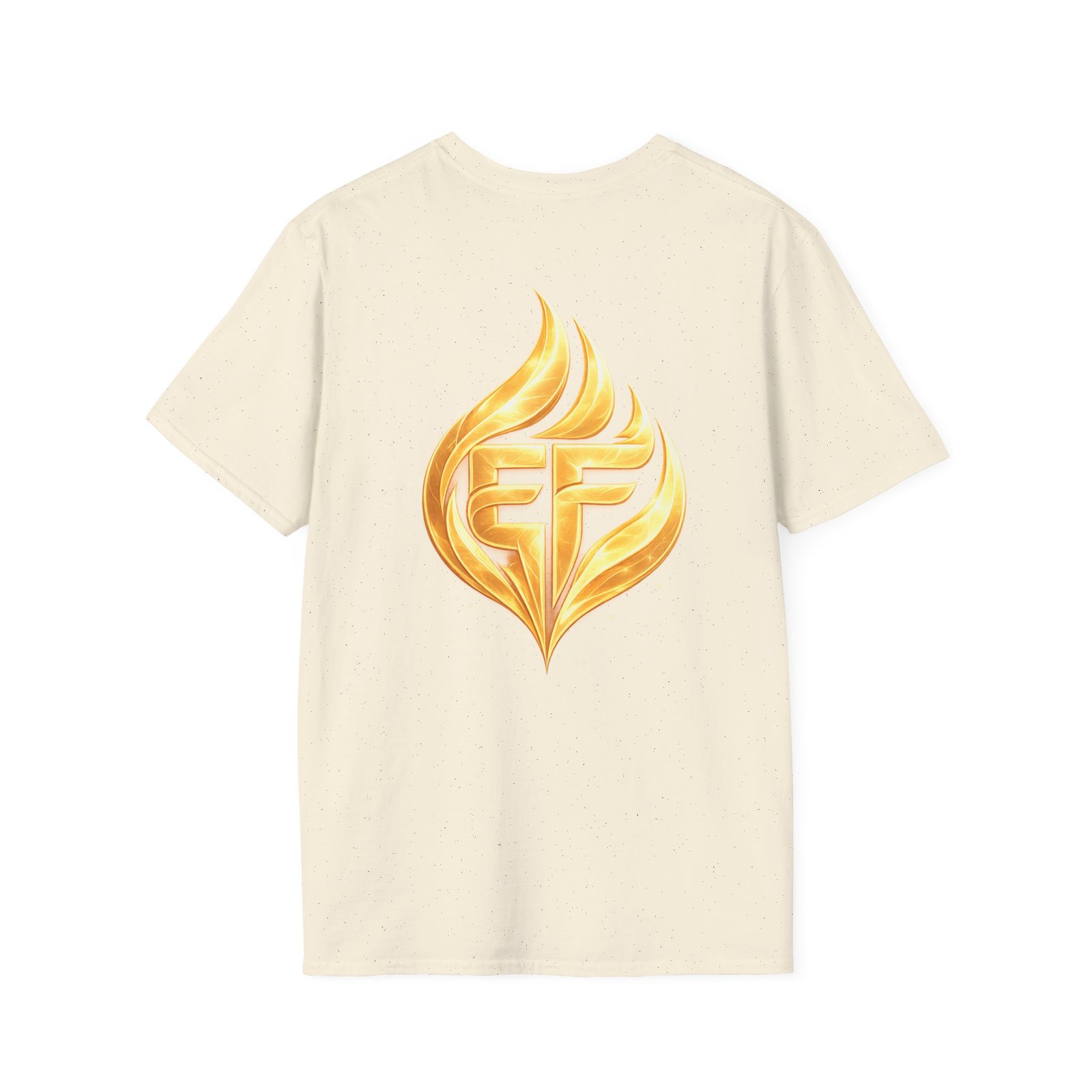 echoflame golden flame ef logo t shirt echoflame golden flame ef logo t shirt