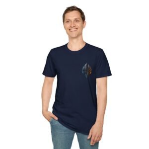 echoflame cosmic flame emblem t shirt