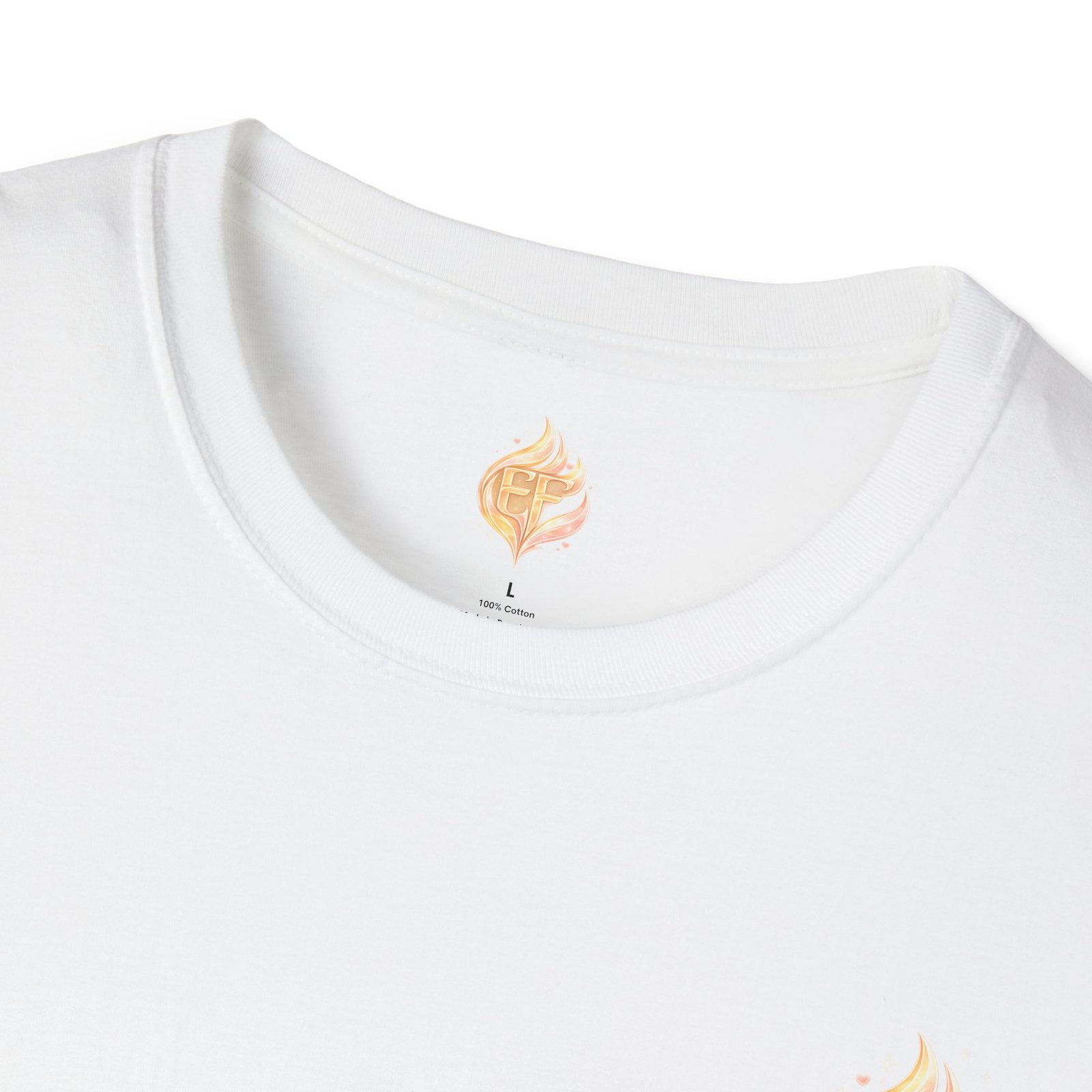 echoflame flame crest graphic t shirt — gold ember logo tee echoflame flame crest graphic t shirt — gold ember logo tee