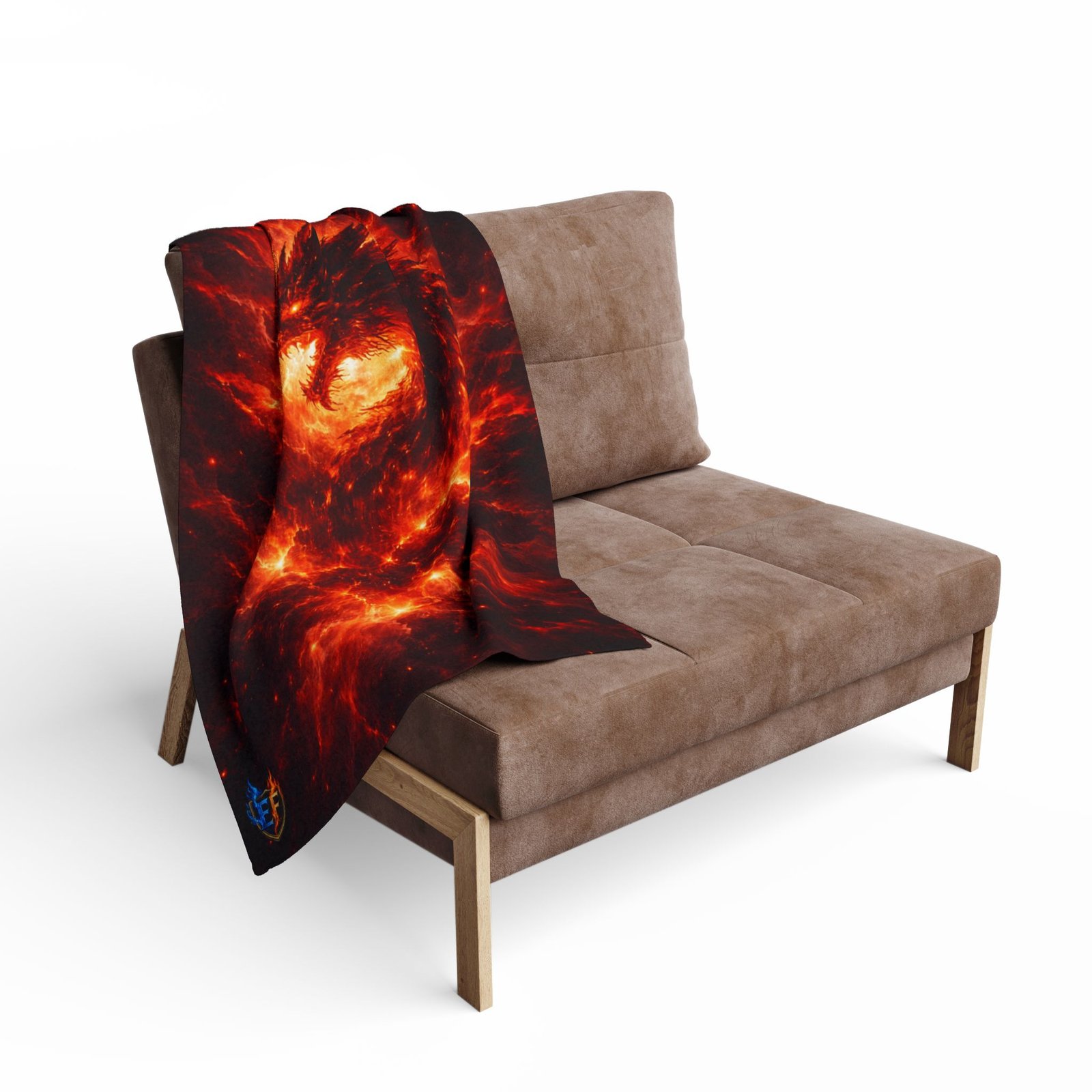 echoflame fiery dragon fleece blanket echoflame fiery dragon fleece blanket