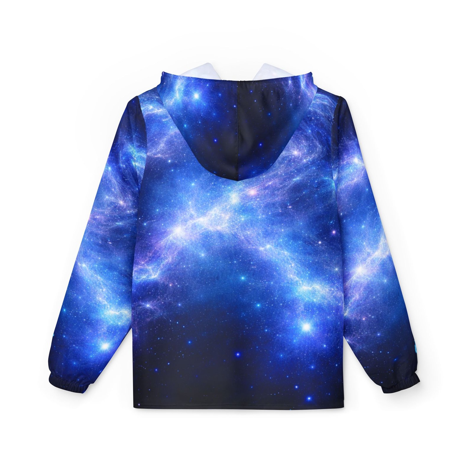echoflame galaxy nebula windbreaker jacket — blue space aop hooded windbreaker echoflame galaxy nebula windbreaker jacket — blue space aop hooded windbreaker