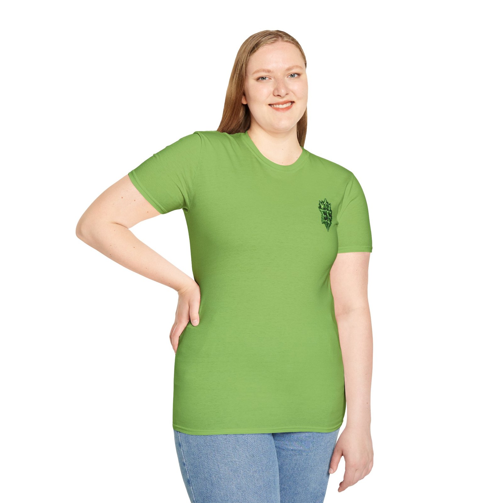 echoflame t shirt — emerald flame crown logo tee echoflame t shirt — emerald flame crown logo tee