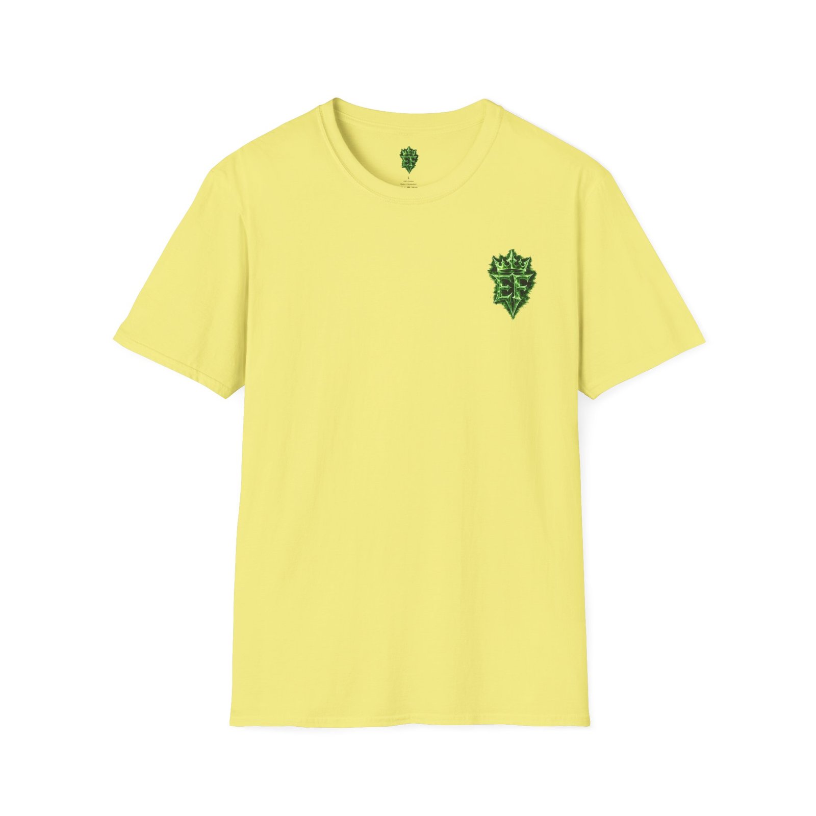 echoflame t shirt — emerald flame crown logo tee echoflame t shirt — emerald flame crown logo tee