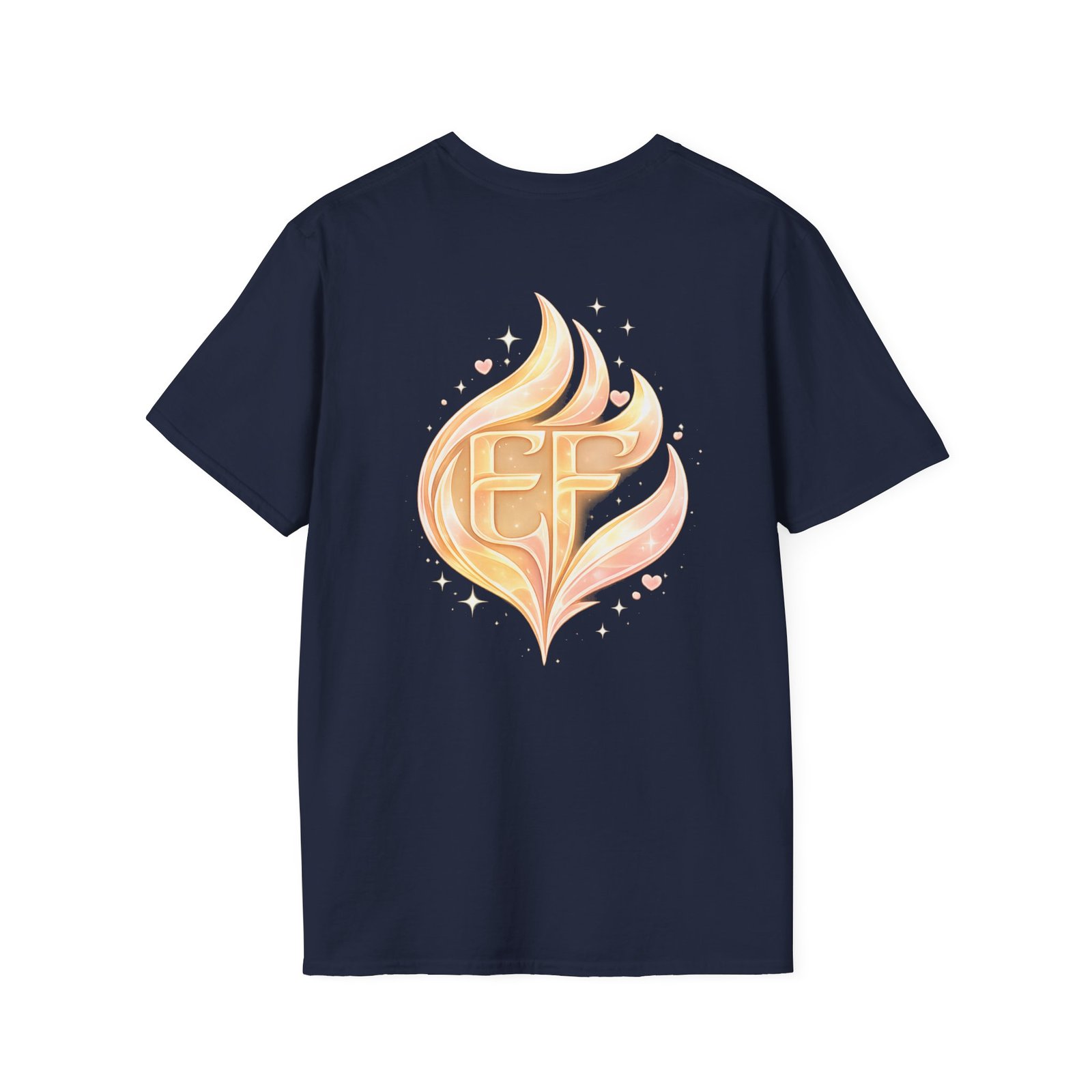 echoflame flame crest graphic t shirt — gold ember logo tee echoflame flame crest graphic t shirt — gold ember logo tee