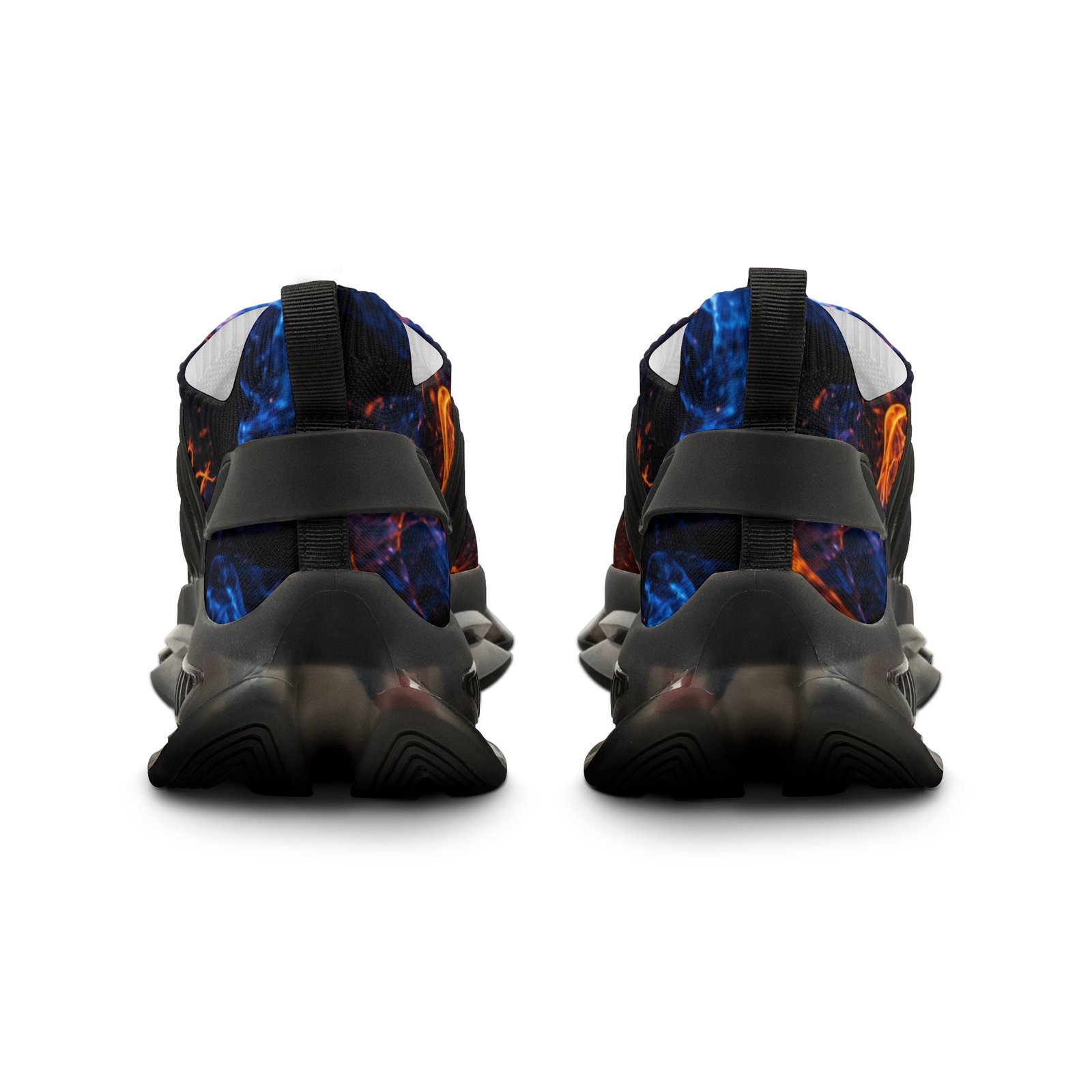 echoflame men's firestorm mesh sneakers — bold flame athletic shoes echoflame men's firestorm mesh sneakers — bold flame athletic shoes