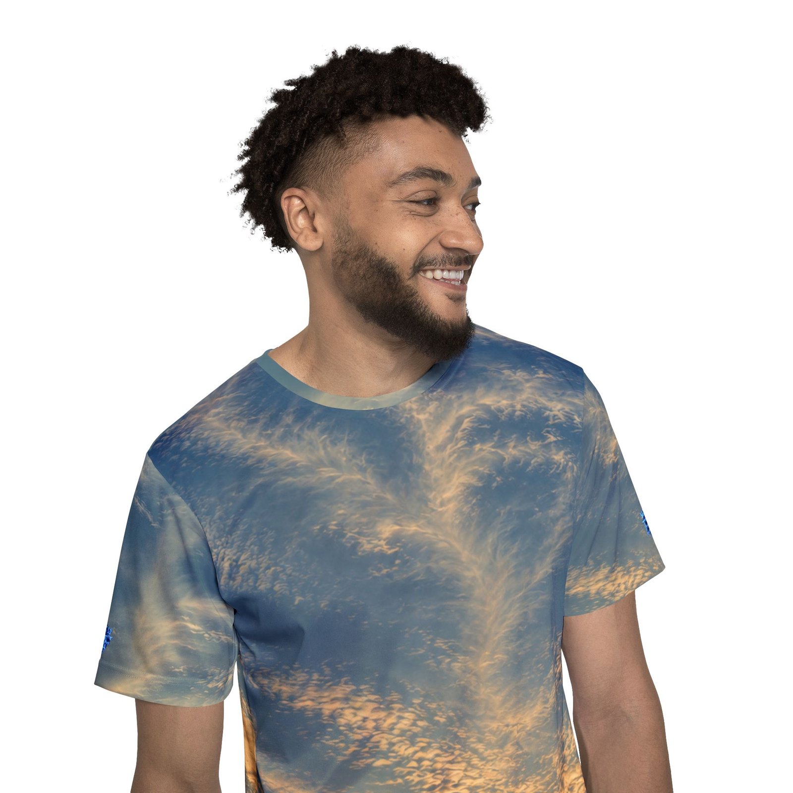 echoflame sunset waterspout all over print jersey echoflame sunset waterspout all over print jersey