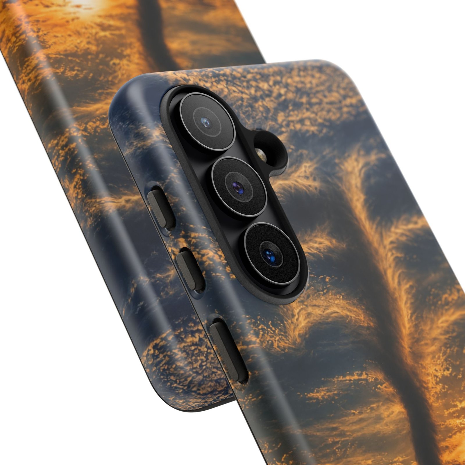 echoflame tornado sunset phone case — dramatic stormscape protective case echoflame tornado sunset phone case — dramatic stormscape protective case